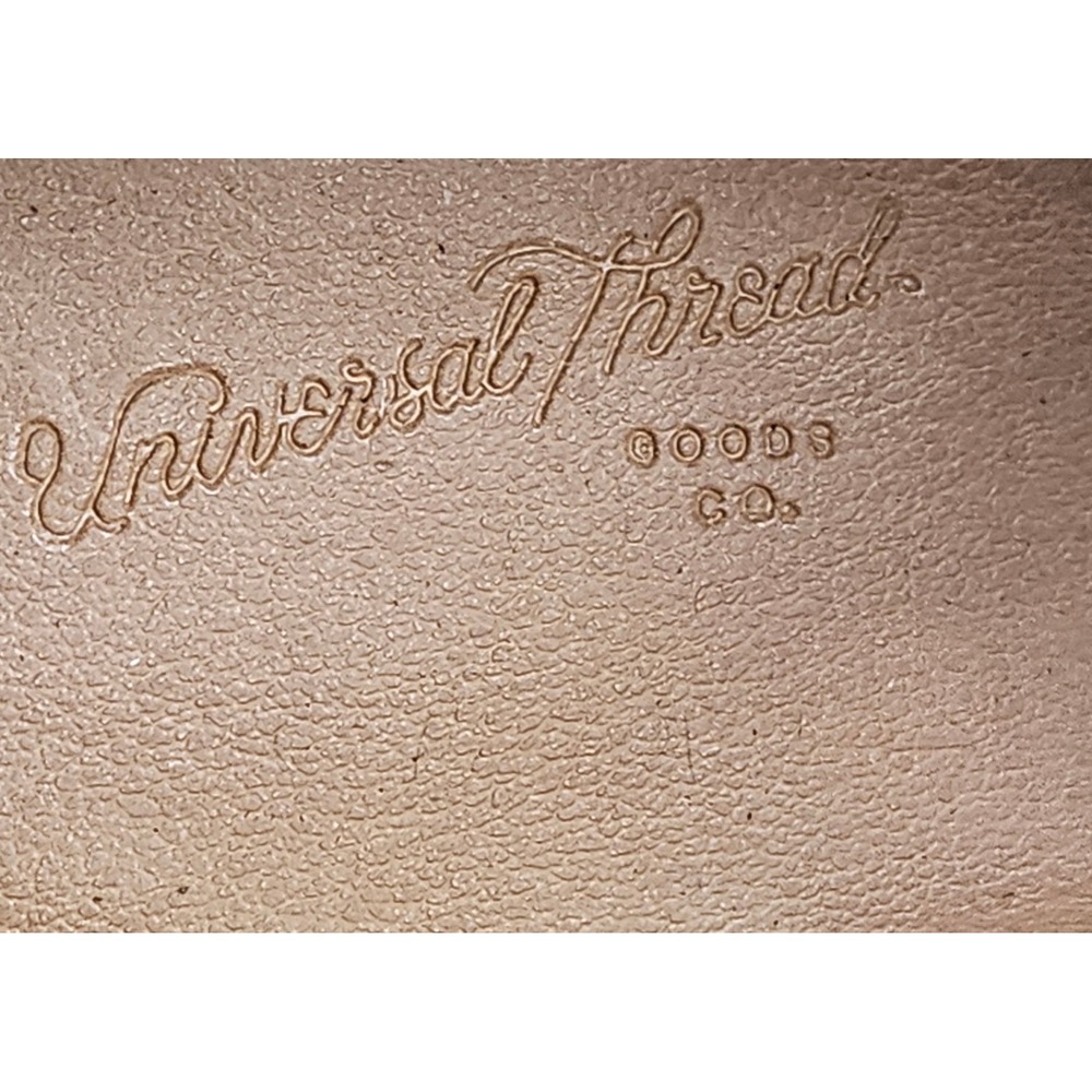 Universal Thread Cognac Perforated Ankle Boots Bl… - image 12